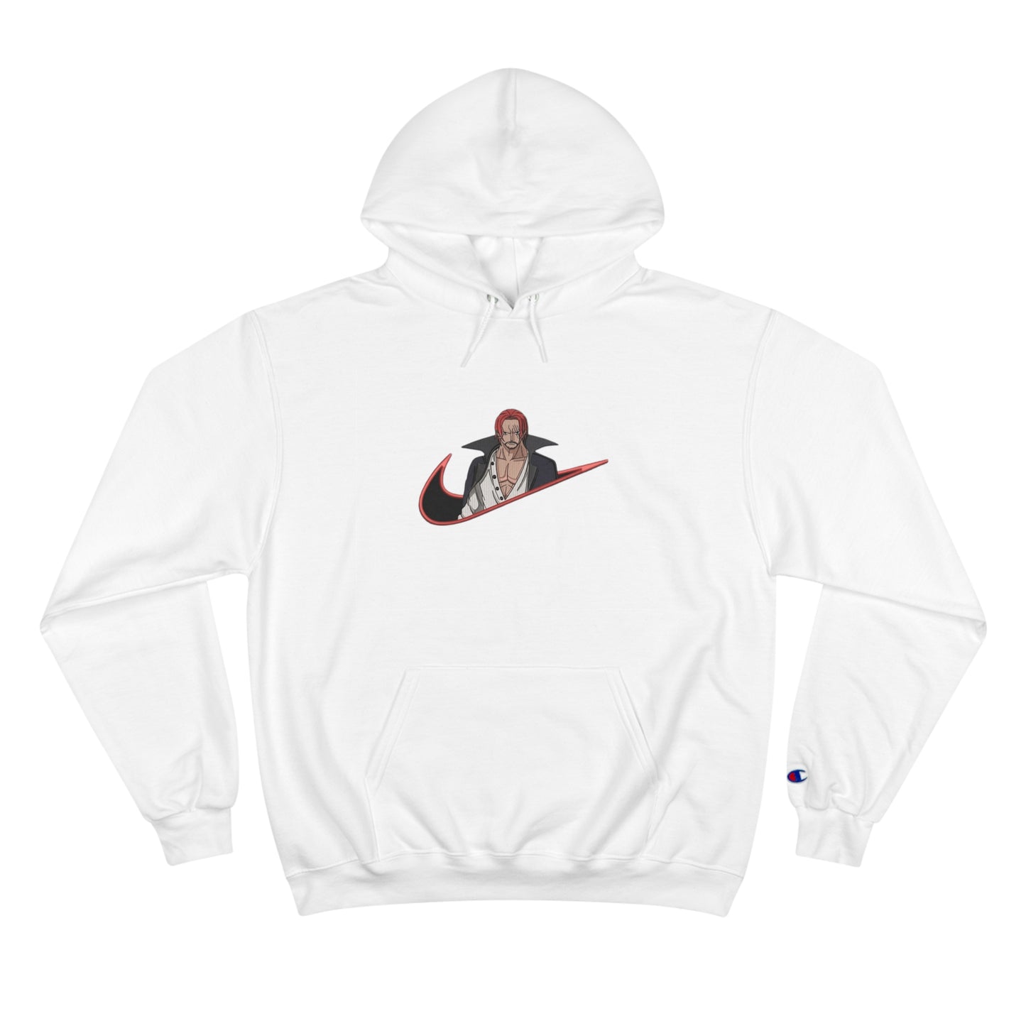 Cuff Culture x Shanks from One Piece: Limited Edition Swoosh Hoodie by Champion