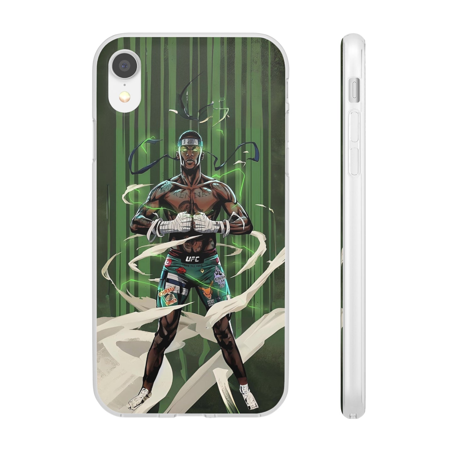 Adesanya Animated Flexi Phone Case - Limited Edition Design by Cuff Culture