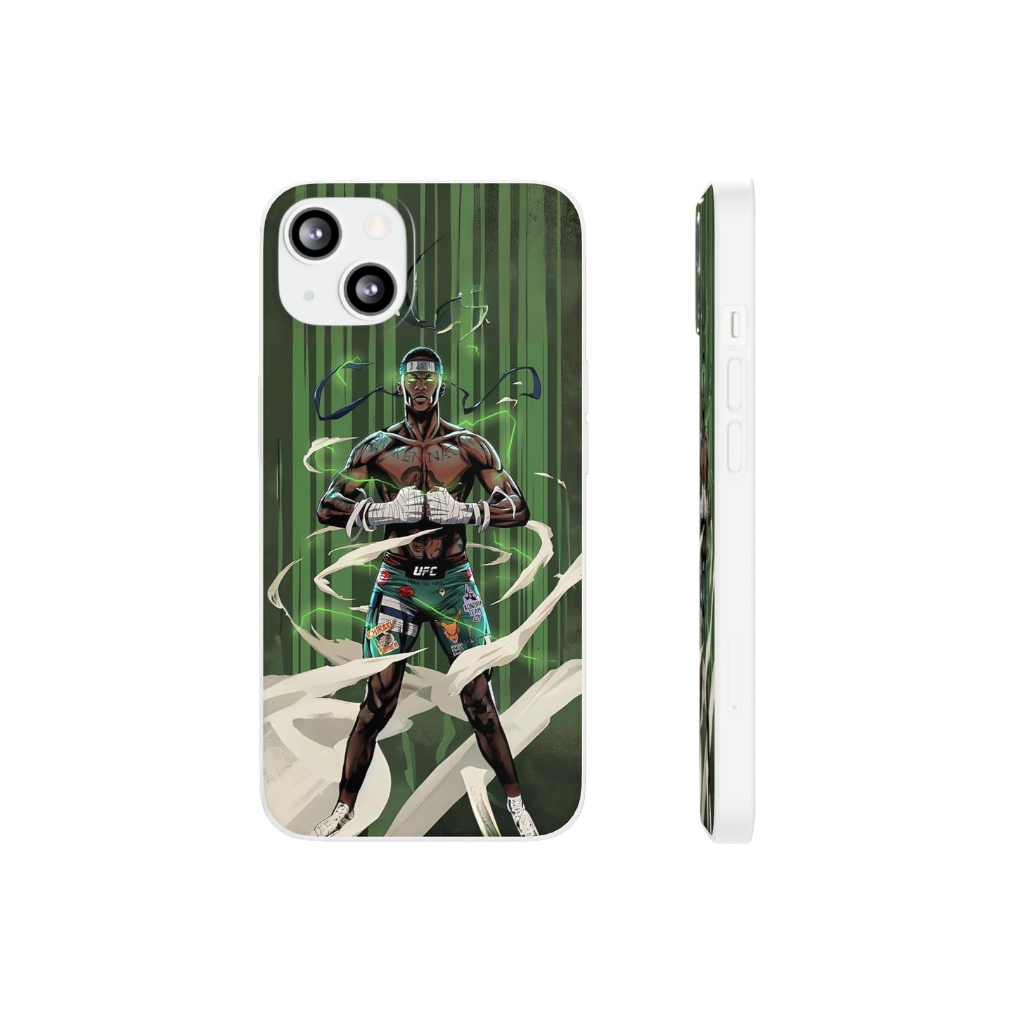 Adesanya Animated Flexi Phone Case - Limited Edition Design by Cuff Culture