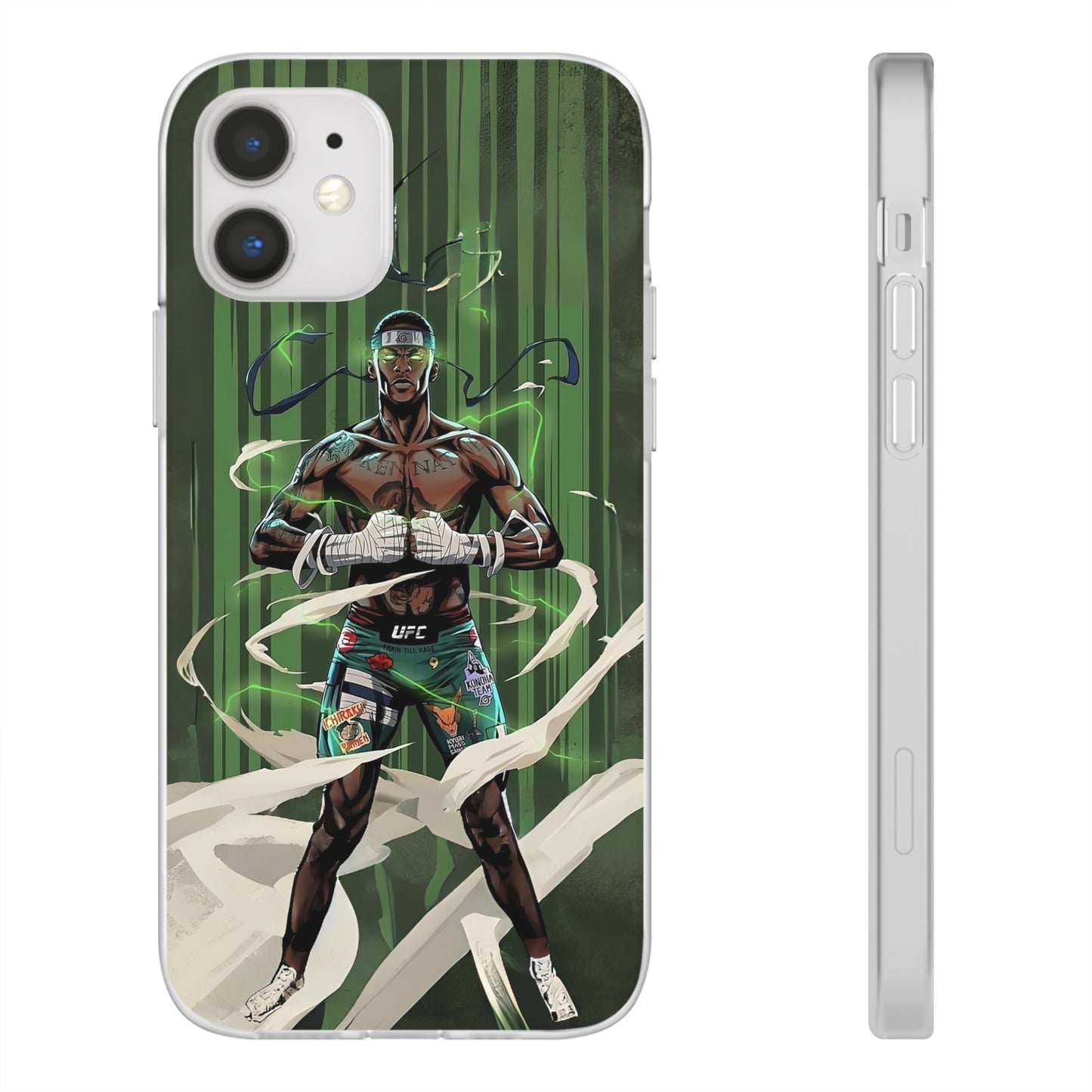 Adesanya Animated Flexi Phone Case - Limited Edition Design by Cuff Culture