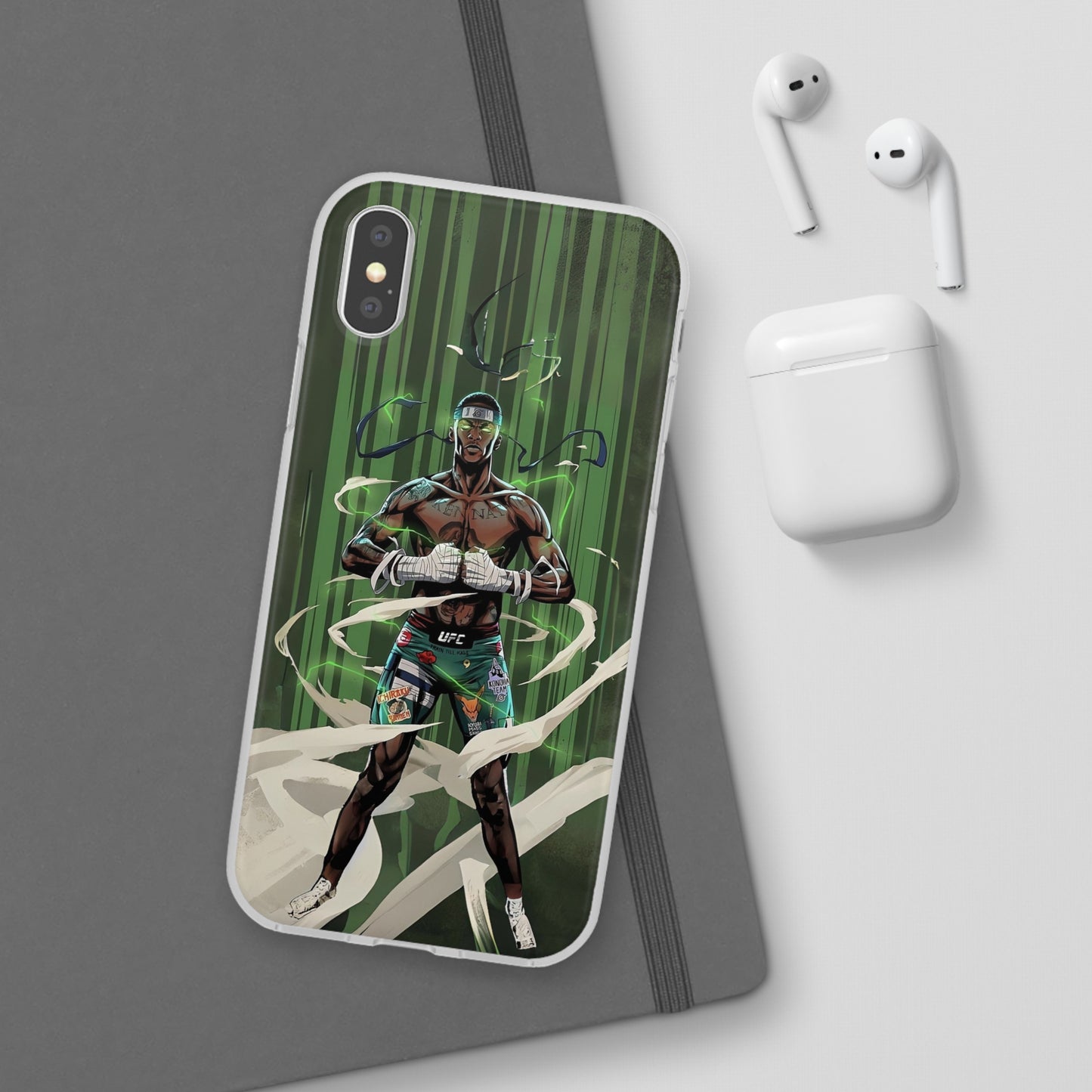 Adesanya Animated Flexi Phone Case - Limited Edition Design by Cuff Culture