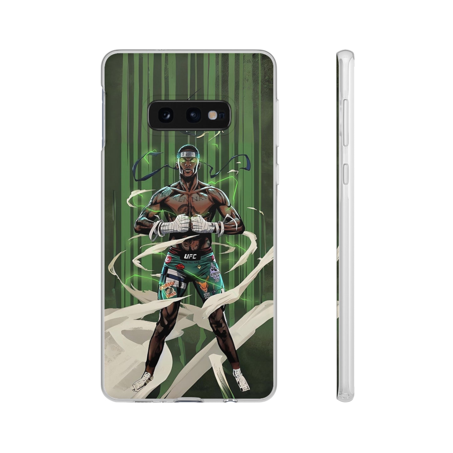 Adesanya Animated Flexi Phone Case - Limited Edition Design by Cuff Culture