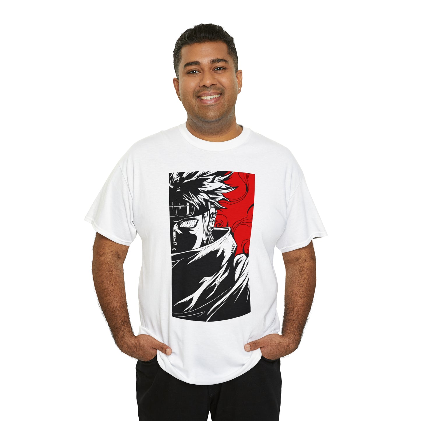 Nagato "Pain" Graphic Tee - Embrace the Path to Redemption