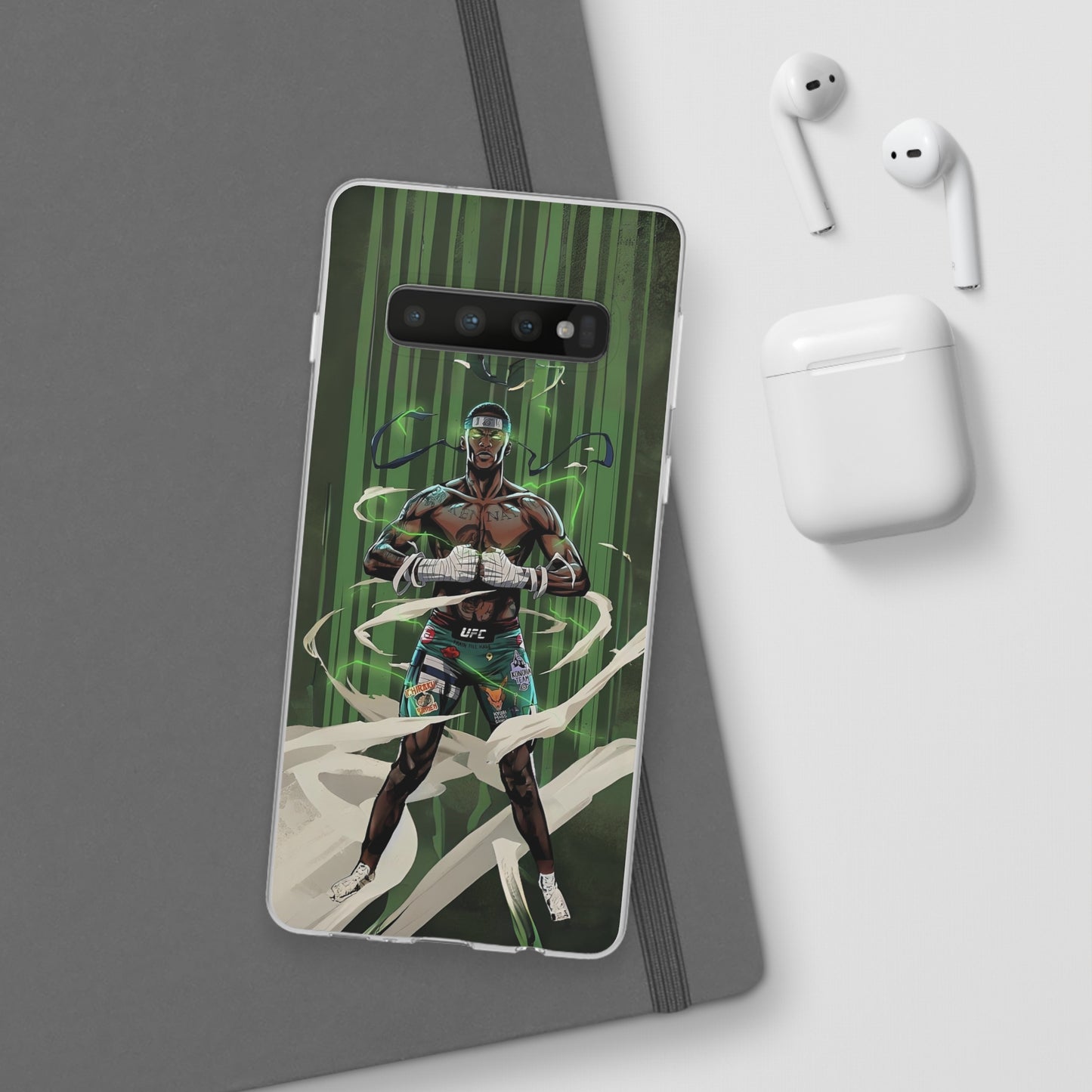 Adesanya Animated Flexi Phone Case - Limited Edition Design by Cuff Culture