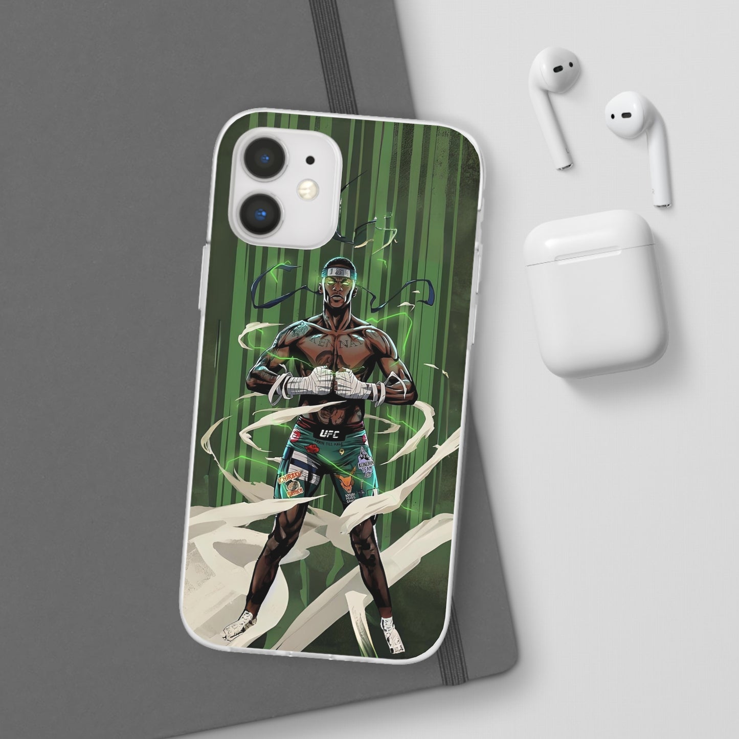 Adesanya Animated Flexi Phone Case - Limited Edition Design by Cuff Culture