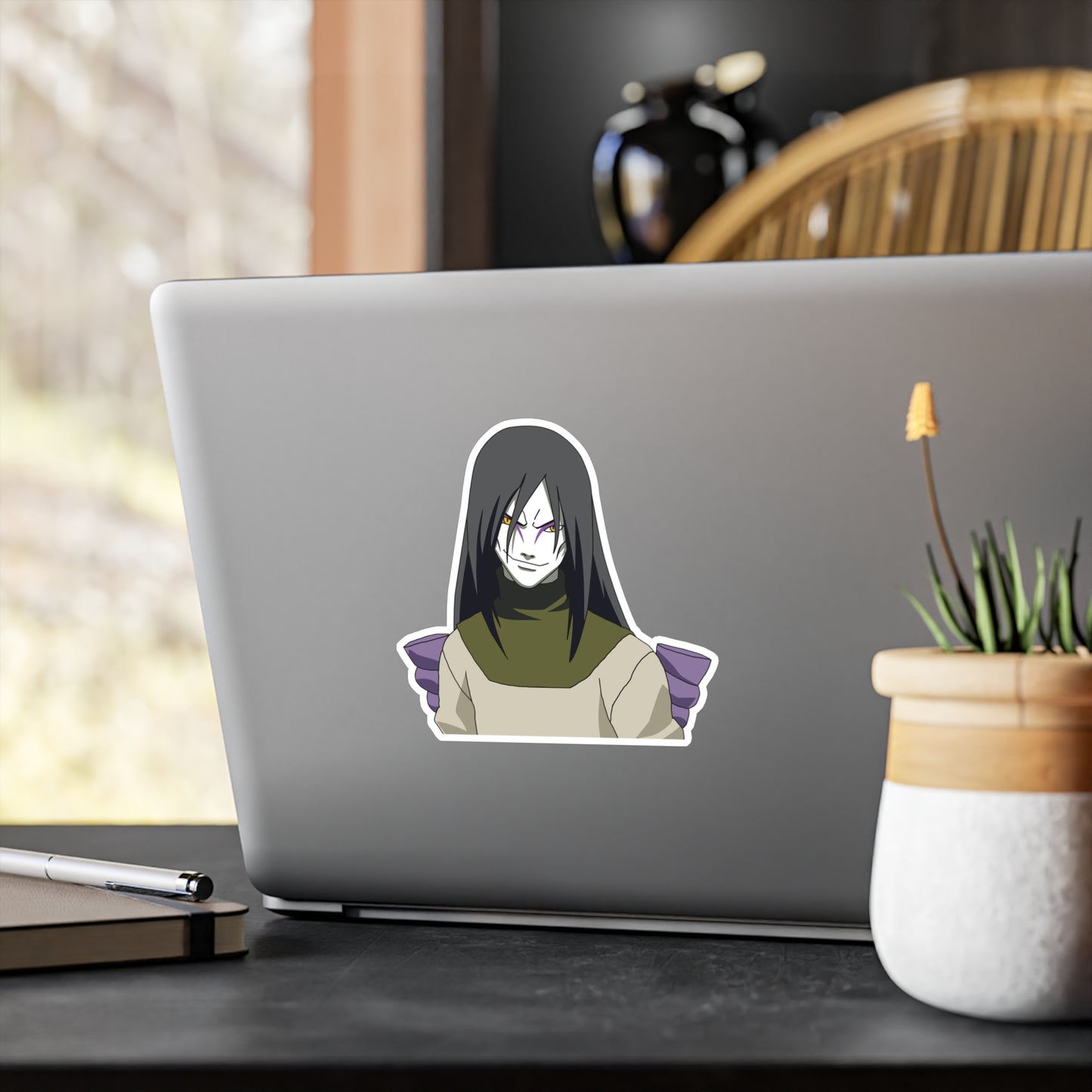 Enigmatic Orochimaru Kiss-Cut Vinyl Decals Sticker - Embrace the Mysterious Shinobi!