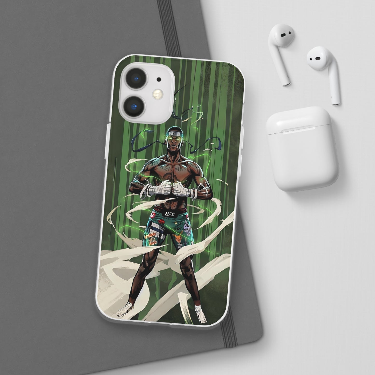 Adesanya Animated Flexi Phone Case - Limited Edition Design by Cuff Culture