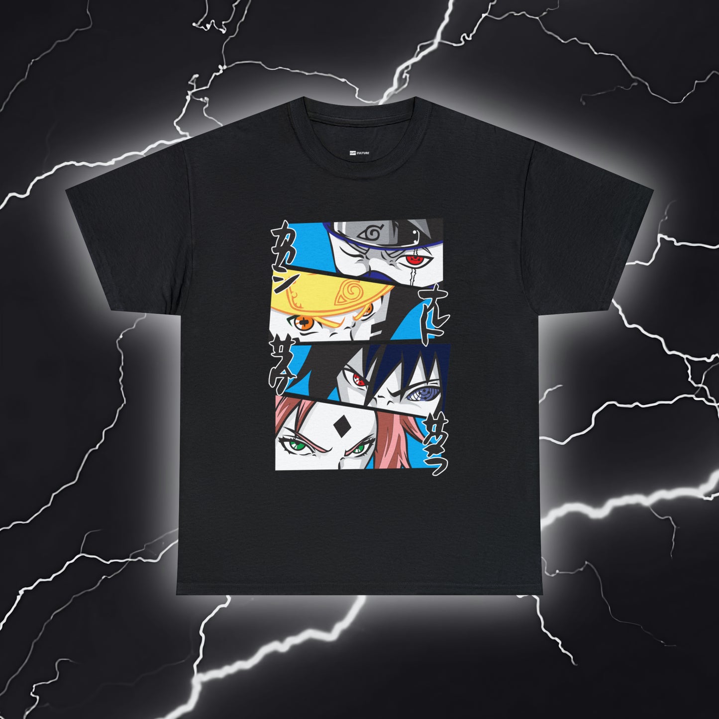 Unbreakable Bond Team 7 Naruto Graphic Tee - Embrace the Power of Friendship