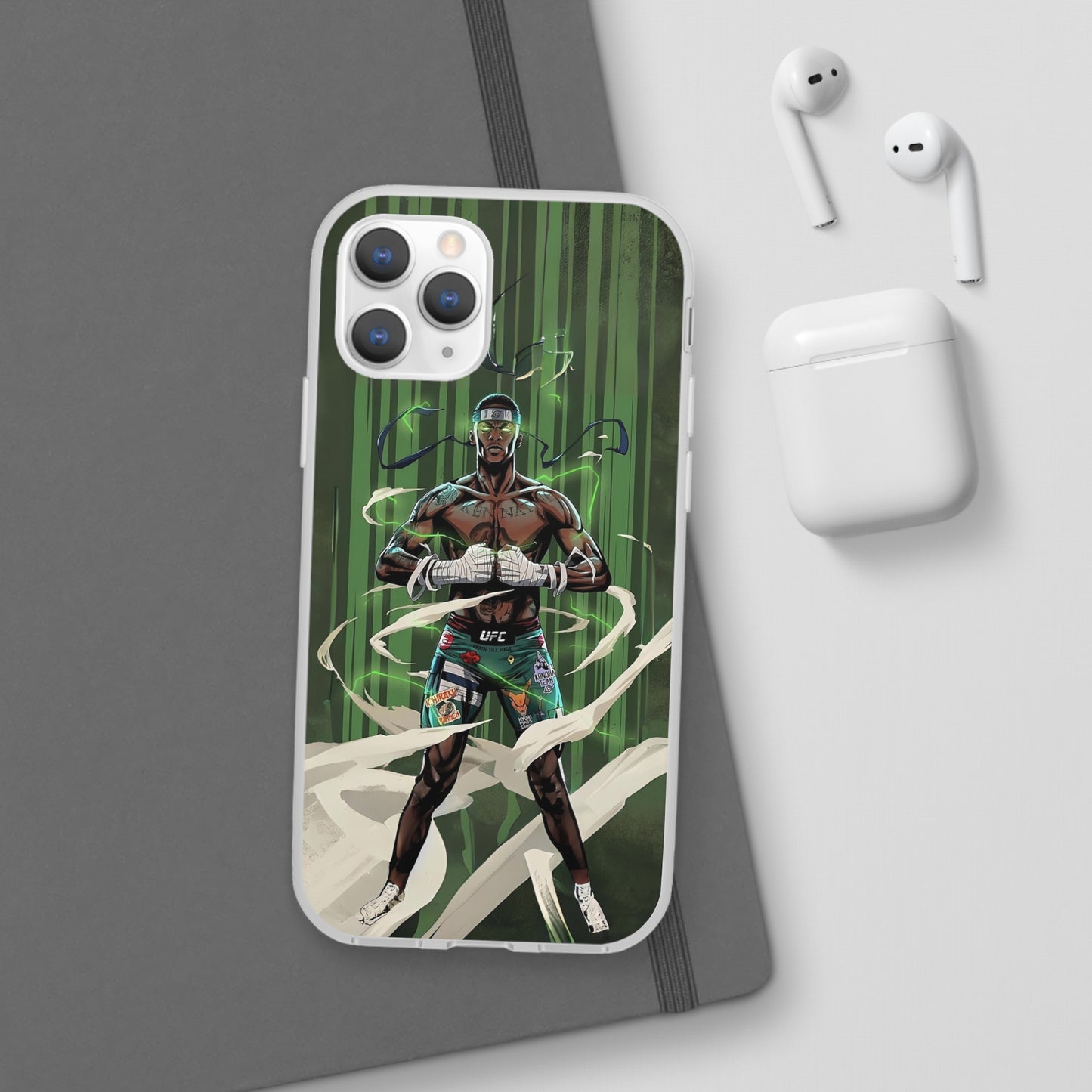 Adesanya Animated Flexi Phone Case - Limited Edition Design by Cuff Culture