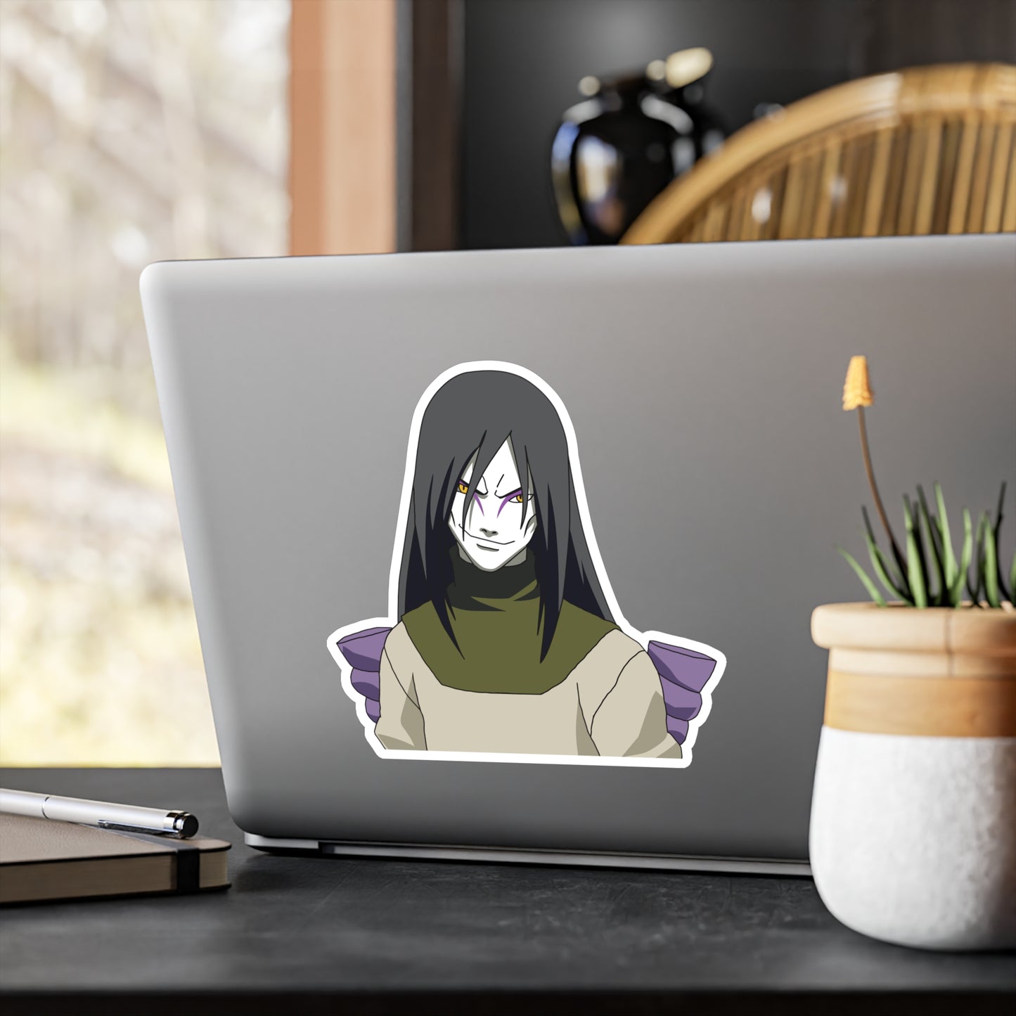 Enigmatic Orochimaru Kiss-Cut Vinyl Decals Sticker - Embrace the Mysterious Shinobi!