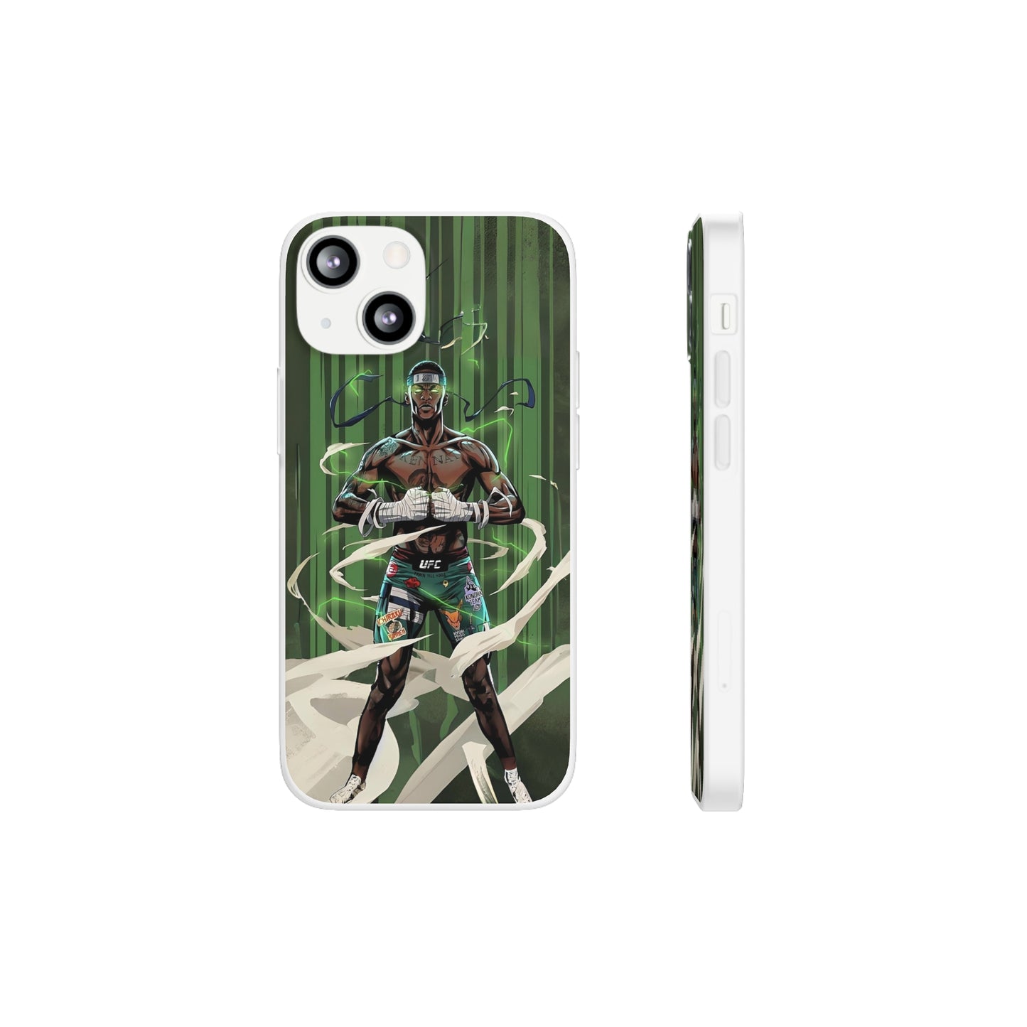 Adesanya Animated Flexi Phone Case - Limited Edition Design by Cuff Culture