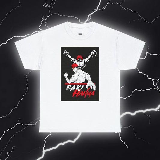 Dynamic Baki and Yujiro Hanma T-Shirt - Unleash the Powerhouse Duo!