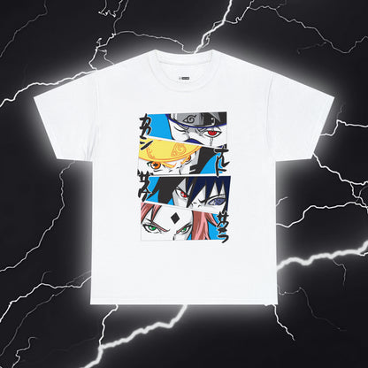 Unbreakable Bond Team 7 Naruto Graphic Tee - Embrace the Power of Friendship