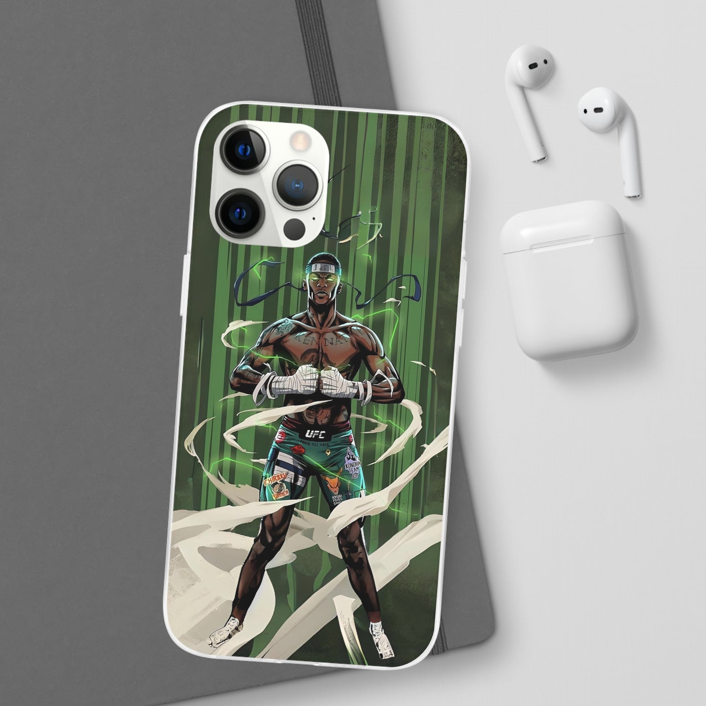 Adesanya Animated Flexi Phone Case - Limited Edition Design by Cuff Culture