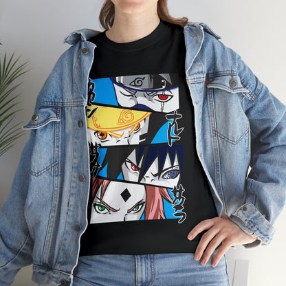 Unbreakable Bond Team 7 Naruto Graphic Tee - Embrace the Power of Friendship