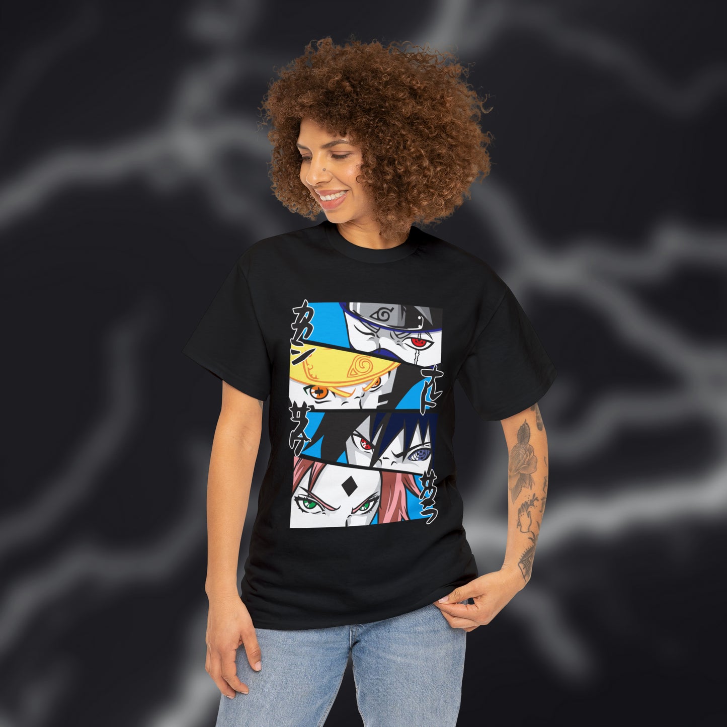 Unbreakable Bond Team 7 Naruto Graphic Tee - Embrace the Power of Friendship