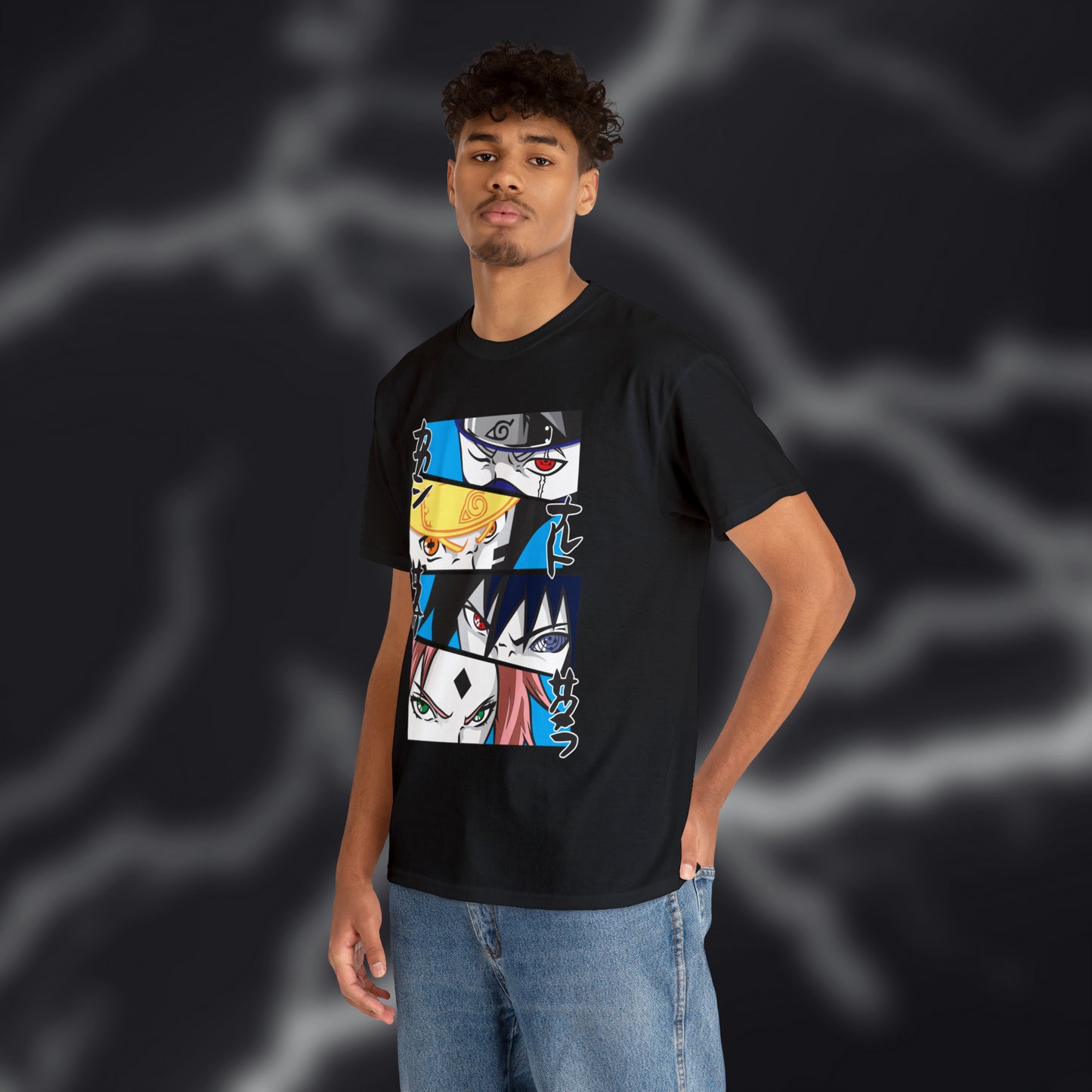 Unbreakable Bond Team 7 Naruto Graphic Tee - Embrace the Power of Friendship