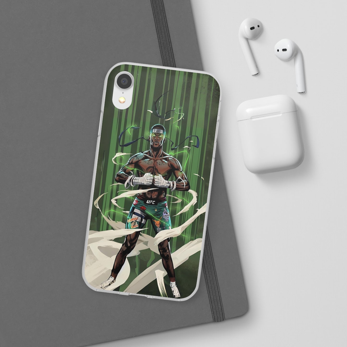 Adesanya Animated Flexi Phone Case - Limited Edition Design by Cuff Culture