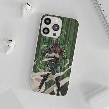 Adesanya Animated Flexi Phone Case - Limited Edition Design by Cuff Culture