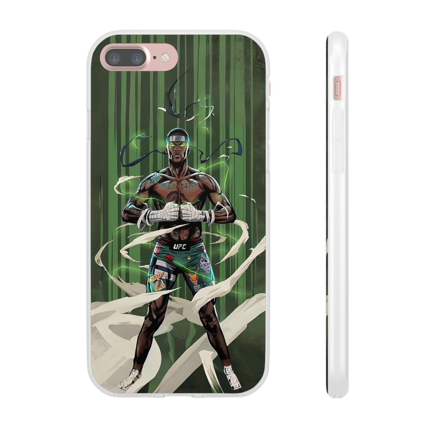 Adesanya Animated Flexi Phone Case - Limited Edition Design by Cuff Culture