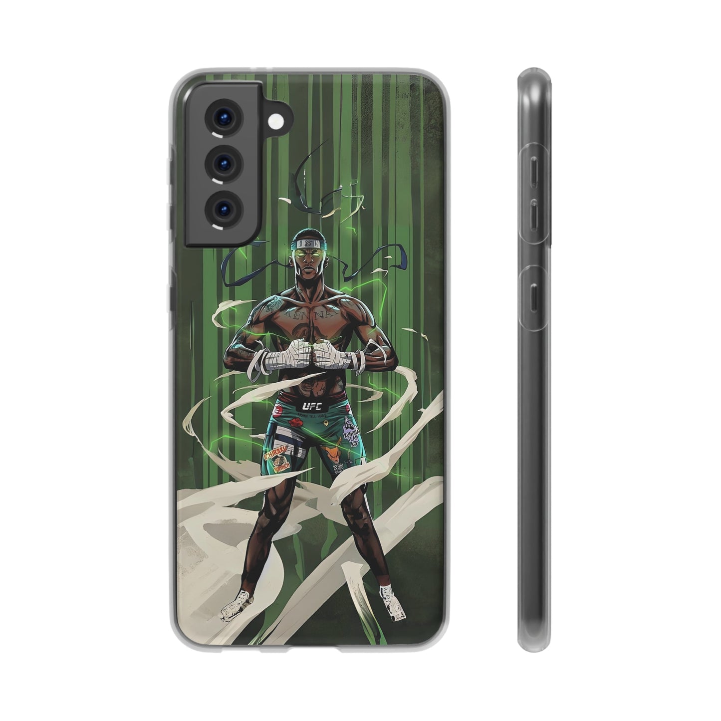 Adesanya Animated Flexi Phone Case - Limited Edition Design by Cuff Culture