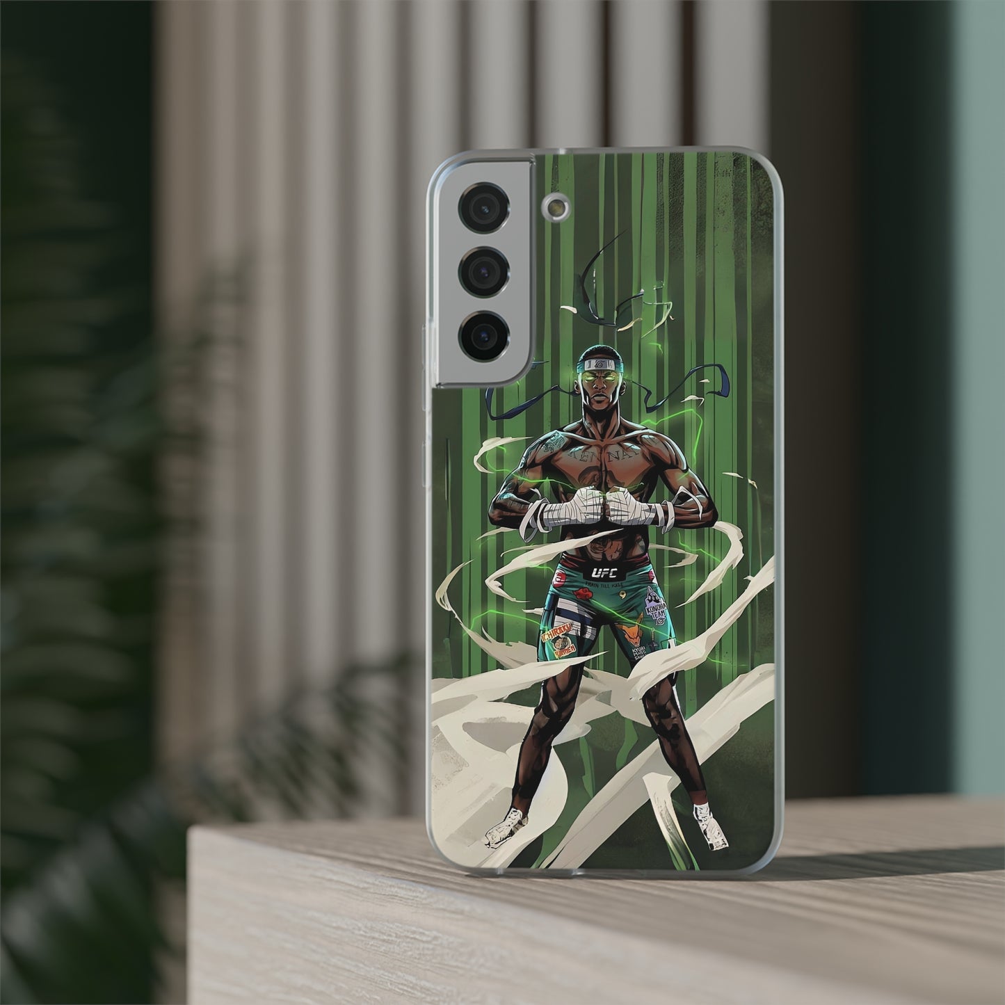 Adesanya Animated Flexi Phone Case - Limited Edition Design by Cuff Culture