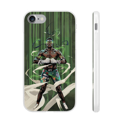 Adesanya Animated Flexi Phone Case - Limited Edition Design by Cuff Culture