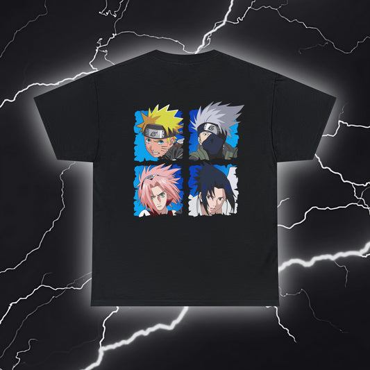 Team 7 Dynamics Naruto Graphic Tee - Unleash the Power of Teamwork!