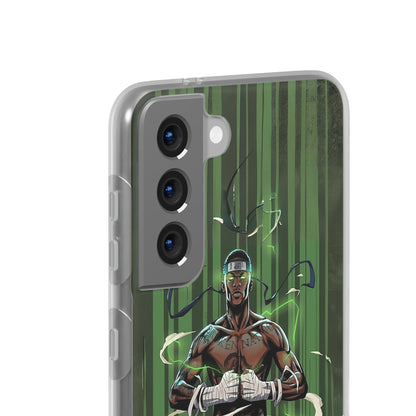 Adesanya Animated Flexi Phone Case - Limited Edition Design by Cuff Culture