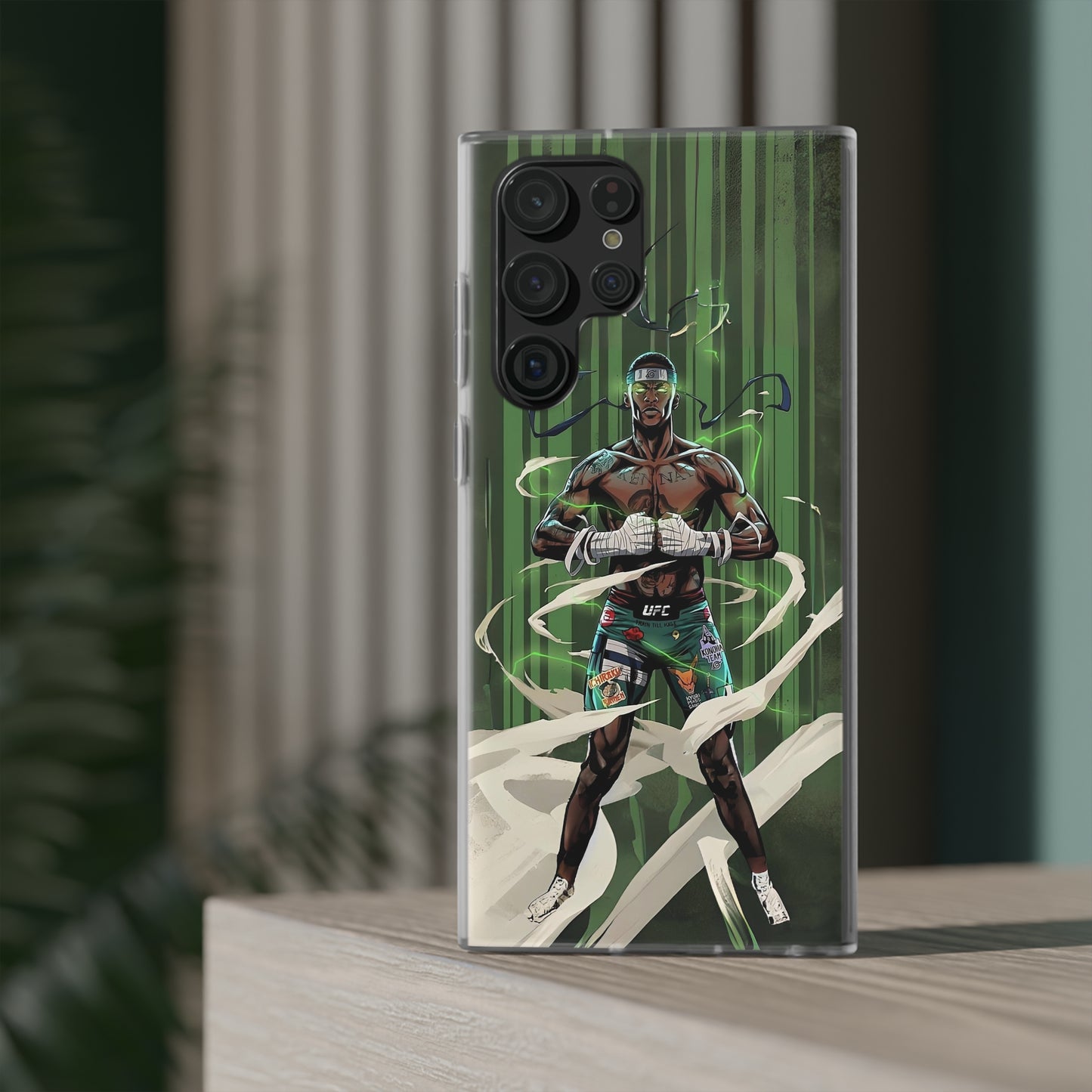 Adesanya Animated Flexi Phone Case - Limited Edition Design by Cuff Culture