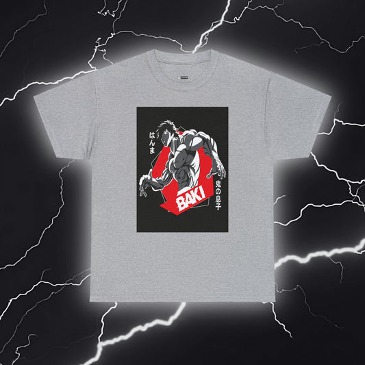 Baki the Grappler Graphic Tee - Embrace the Martial Arts Spirit!