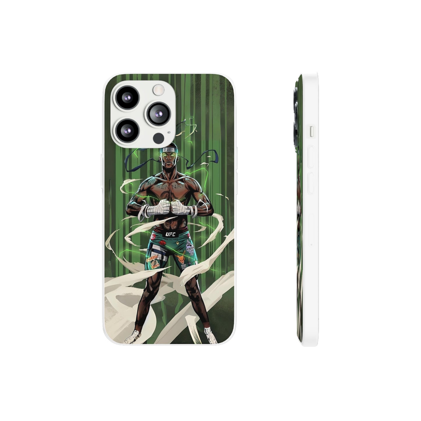 Adesanya Animated Flexi Phone Case - Limited Edition Design by Cuff Culture