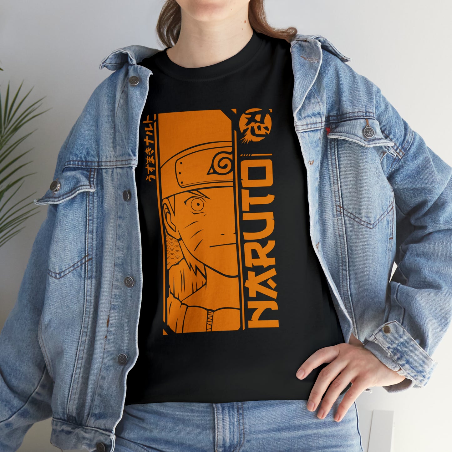 Radiant Orange Naruto Graphic Tee - Embrace the Vibrant Energy!