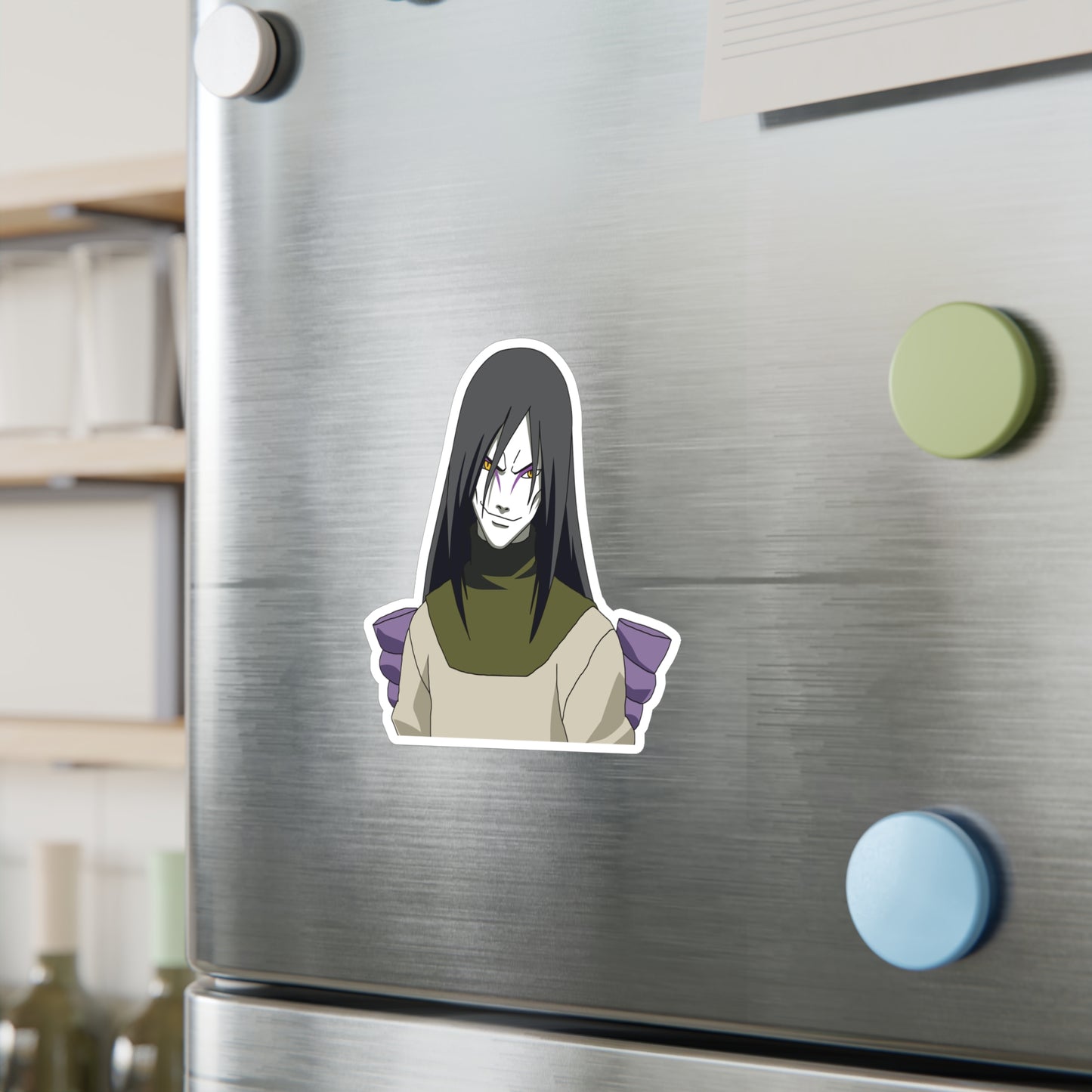 Enigmatic Orochimaru Kiss-Cut Vinyl Decals Sticker - Embrace the Mysterious Shinobi!