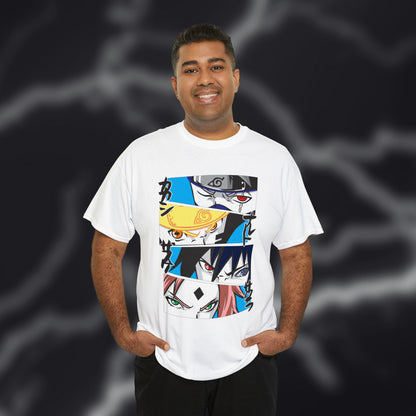 Unbreakable Bond Team 7 Naruto Graphic Tee - Embrace the Power of Friendship