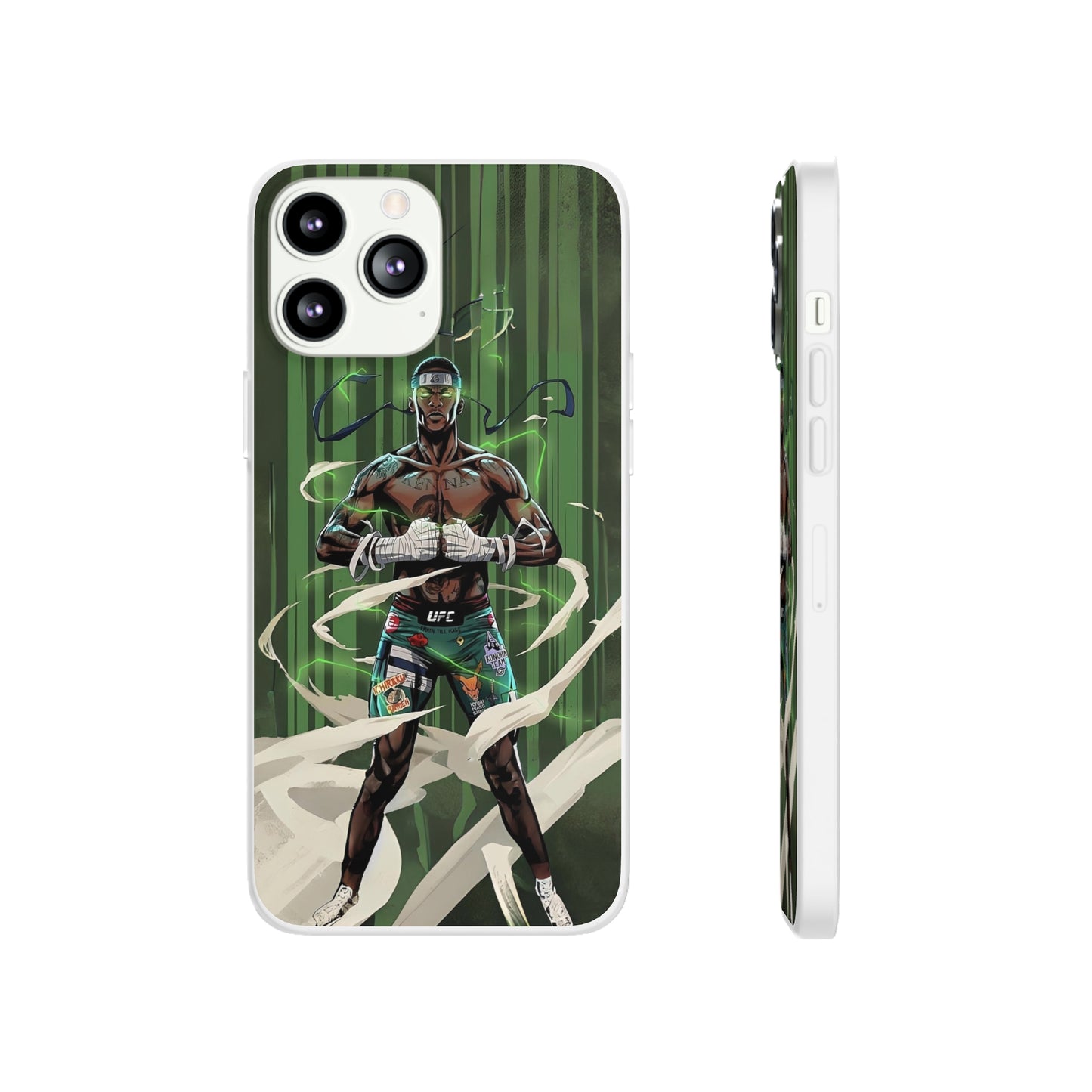 Adesanya Animated Flexi Phone Case - Limited Edition Design by Cuff Culture