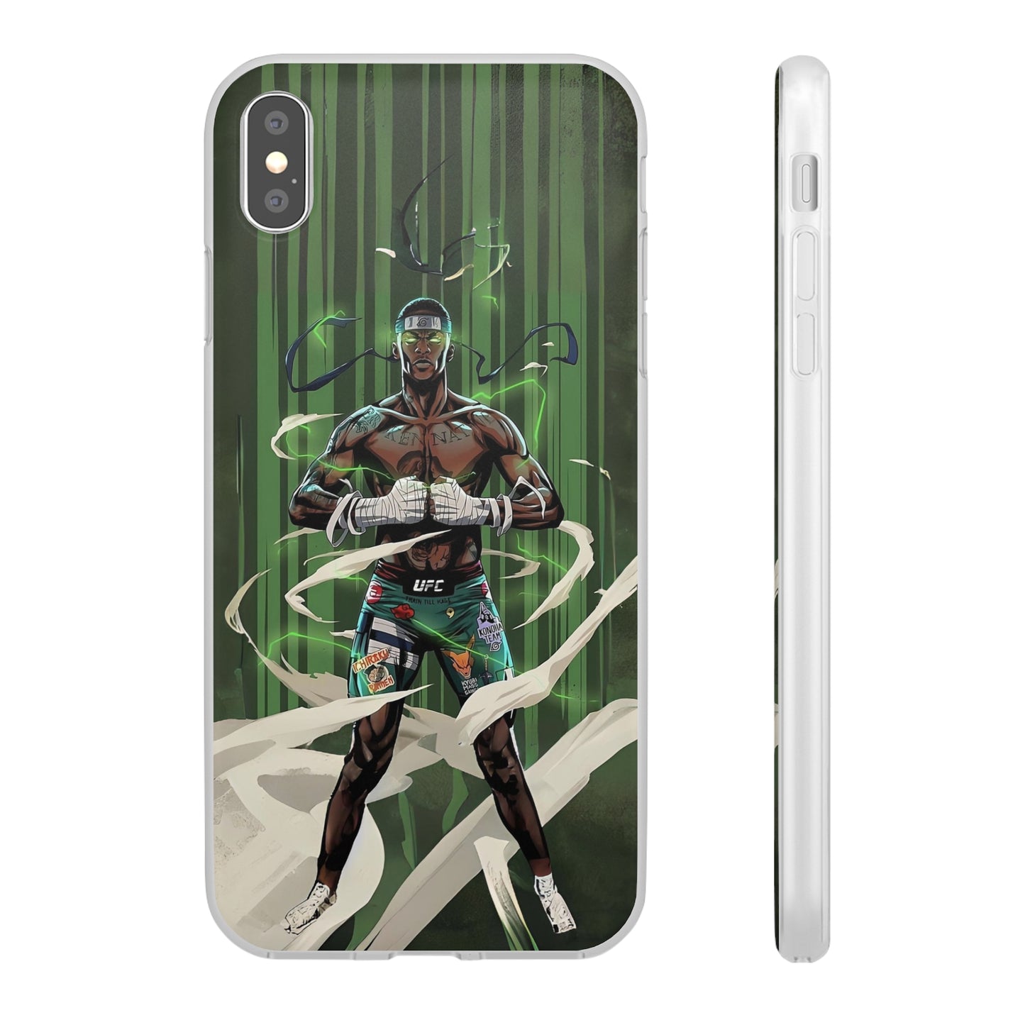 Adesanya Animated Flexi Phone Case - Limited Edition Design by Cuff Culture