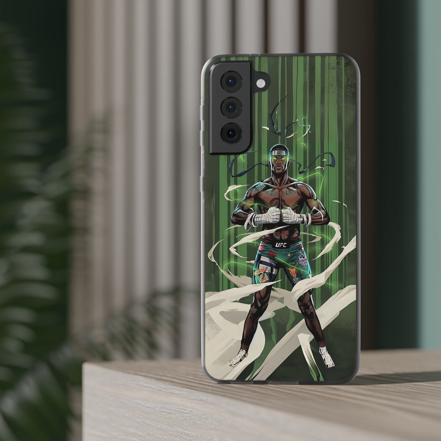 Adesanya Animated Flexi Phone Case - Limited Edition Design by Cuff Culture