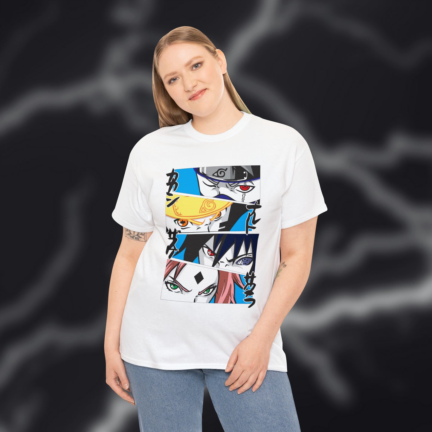 Unbreakable Bond Team 7 Naruto Graphic Tee - Embrace the Power of Friendship