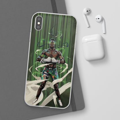 Adesanya Animated Flexi Phone Case - Limited Edition Design by Cuff Culture