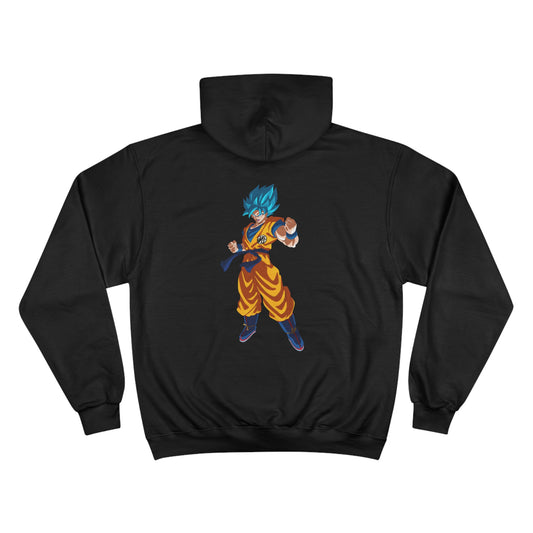 Cuff Culture x Super Saiyan Blue Goku Hoodie | Harness Limitless Power