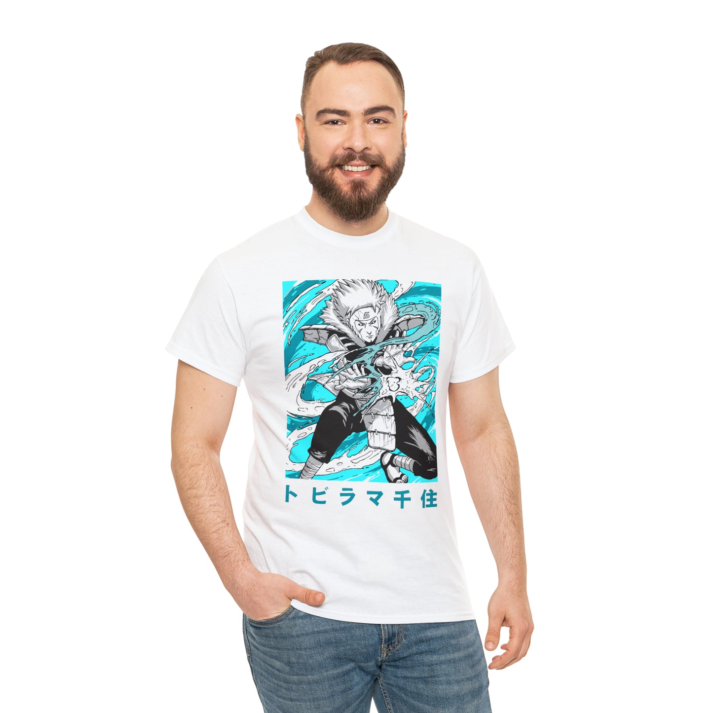 Tobirama Senju Legacy from Graphic Tee - Embody the Wisdom of the Second Hokage!