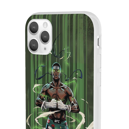 Adesanya Animated Flexi Phone Case - Limited Edition Design by Cuff Culture