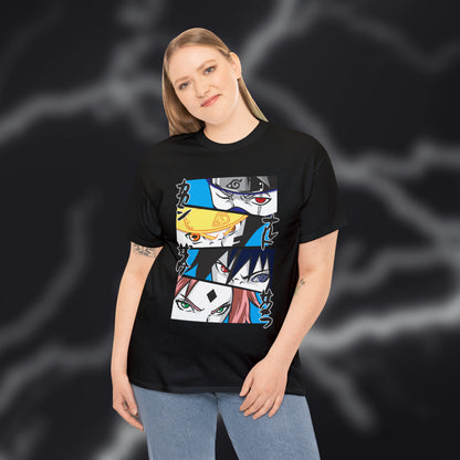 Unbreakable Bond Team 7 Naruto Graphic Tee - Embrace the Power of Friendship