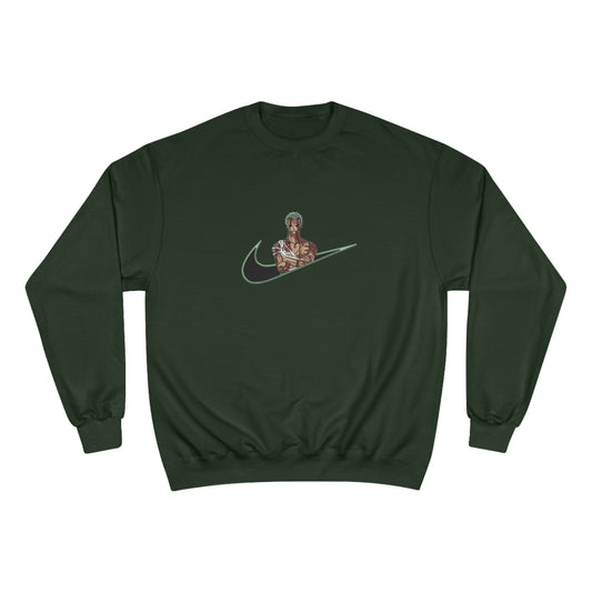 Cuff Culture X Zoro from One Piece : The Limited Edition Zoro Swoosh Jumper by Champion