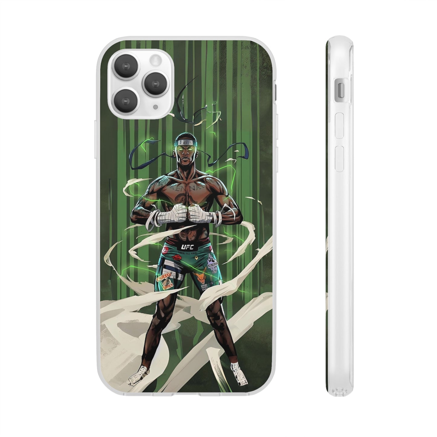 Adesanya Animated Flexi Phone Case - Limited Edition Design by Cuff Culture