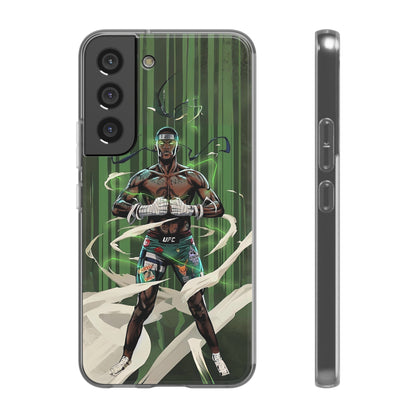 Adesanya Animated Flexi Phone Case - Limited Edition Design by Cuff Culture