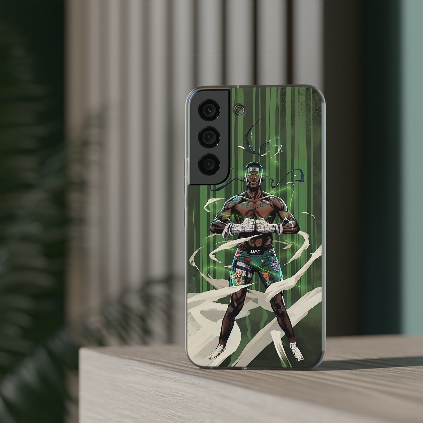 Adesanya Animated Flexi Phone Case - Limited Edition Design by Cuff Culture