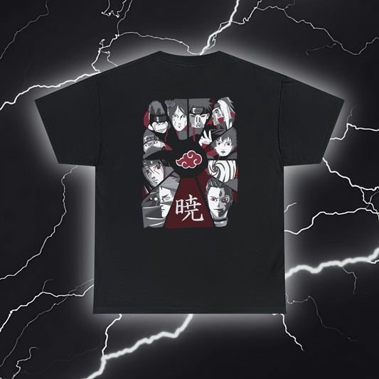 Cuff Culture x Akatsuki Graphic Tee - Unleash the Power Within!