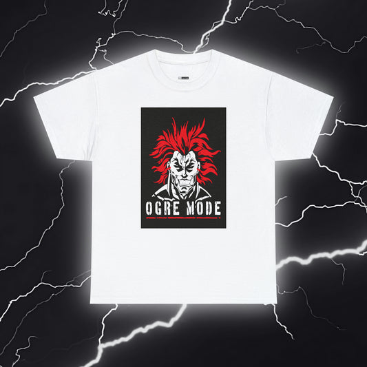 Ogre Mode Yujiro Hanma Graphic Tee - Tap into Unleashed Power!